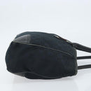 GUCCI GG Canvas Web Sherry Line Tragetasche Schwarz Gold 163805 Auth 172780-3