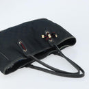 GUCCI GG Canvas Web Sherry Line Tragetasche Schwarz Gold 163805 Auth 172780-6
