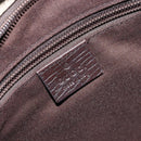 GUCCI GG Supreme Shoulder Bag PVC Beige Silver 141626 Auth 172783-16