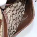 GUCCI GG Canvas Tote Bag Beige Silver 019 0426 3444 Auth 172788-11