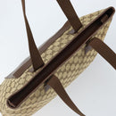 GUCCI GG Canvas Tote Bag Beige Silver 019 0426 3444 Auth 172788-6
