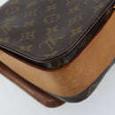 LOUIS VUITTON Monogram Cartouchiere MM Shoulder Bag M51253 LV Auth 172795-18