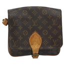 LOUIS VUITTON Monogram Cartouchiere MM Shoulder Bag M51253 LV Auth 172795-13