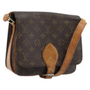 LOUIS VUITTON Monogram Cartouchiere MM Shoulder Bag M51253 LV Auth 172797-1