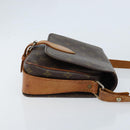LOUIS VUITTON Monogram Cartouchiere MM Shoulder Bag M51253 LV Auth 172797-4
