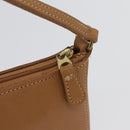 Coach Hand Pouch PVC Beige Gold Auth 172805-10