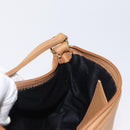 Coach Hand Pouch PVC Beige Gold Auth 172805-17