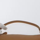 Coach Hand Pouch PVC Beige Gold Auth 172805-8