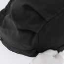 PRADA Hand Bag Nylon Black Gold Auth 172825-14