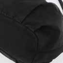 PRADA Hand Bag Nylon Black Gold Auth 172825-15