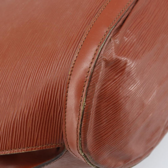 LOUIS VUITTON Epi Saint Jacques Shopping Bag Brown M52263 LV Auth 172827
