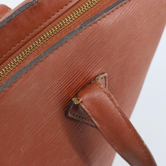 LOUIS VUITTON Epi Saint Jacques Shopping Bag Brown M52263 LV Auth 172827