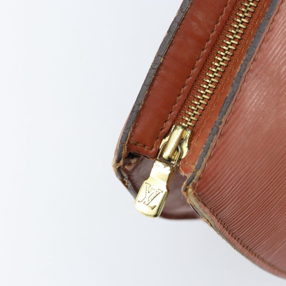 LOUIS VUITTON Epi Saint Jacques Shopping Bag Brown M52263 LV Auth 172827