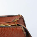 LOUIS VUITTON Epi Saint Jacques Shopping Bag Brown M52263 LV Auth 172827-10