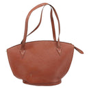 LOUIS VUITTON Epi Saint Jacques Shopping Bag Brown M52263 LV Auth 172827-13