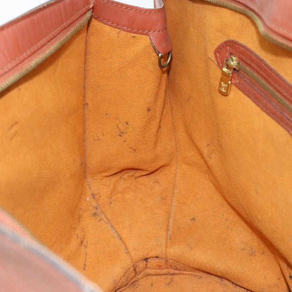 LOUIS VUITTON Epi Saint Jacques Shopping Bag Brown M52263 LV Auth 172827