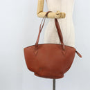 LOUIS VUITTON Epi Saint Jacques Shopping Bag Brown M52263 LV Auth 172827-24