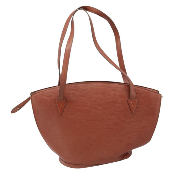 LOUIS VUITTON Epi Saint Jacques Shopping Bag Brown M52263 LV Auth 172827
