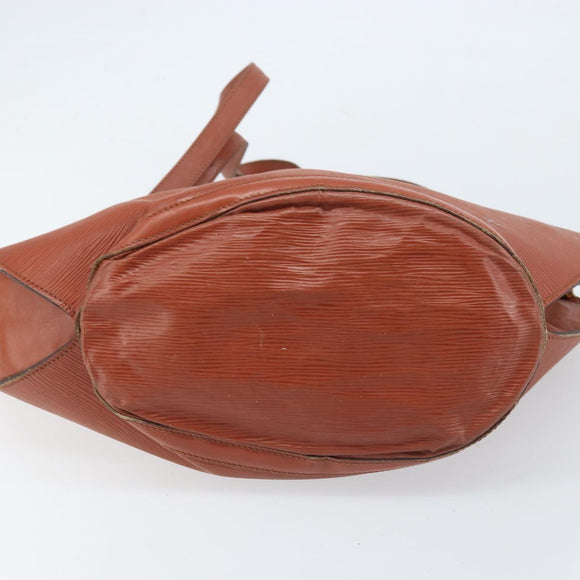 LOUIS VUITTON Epi Saint Jacques Shopping Bag Brown M52263 LV Auth 172827