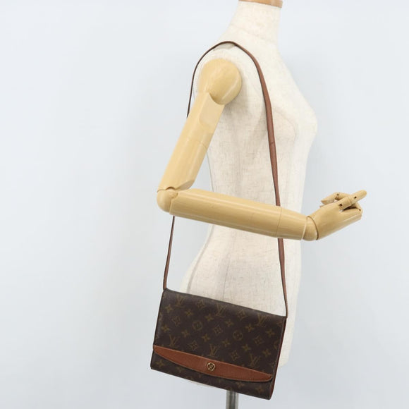 LOUIS VUITTON Monogram Bordeaux 24 Shoulder Bag M51798 LV Auth 172829
