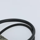 Christian Dior Trotter Canvas Boston Bag Nylon Black Gold Auth 172840-8