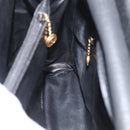 GUCCI Bamboo Hand Bag Suede Black Gold 002 1096 0260 Auth 172841-17