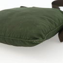PRADA Shoulder Bag Nylon Green Silver Auth 172849-9