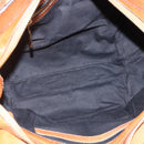 Chloe Etel Hand Bag Leather Brown Gold Auth 172853-17