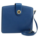 LOUIS VUITTON Epi Capuchin Shoulder Bag Blue M52345 LV Auth 172860-1