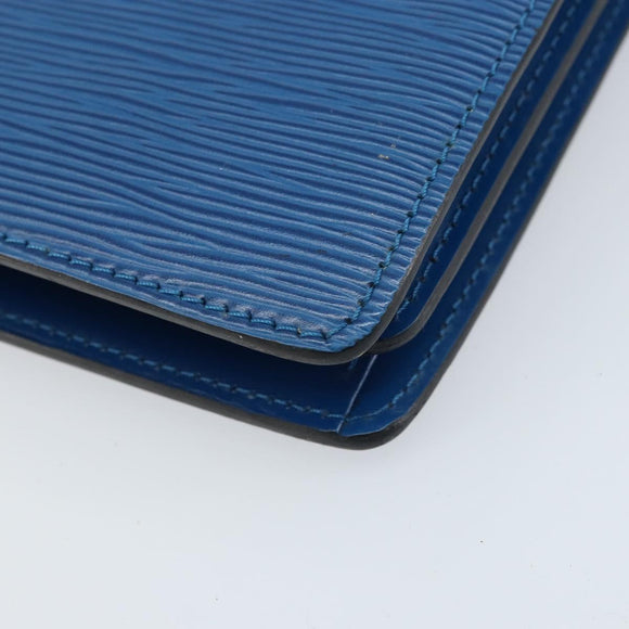 LOUIS VUITTON Epi Capuchin Shoulder Bag Blue M52345 LV Auth 172860