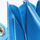 LOUIS VUITTON Epi Capuchin Shoulder Bag Blue M52345 LV Auth 172860-21