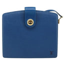 LOUIS VUITTON Epi Capuchin Shoulder Bag Blue M52345 LV Auth 172860-13