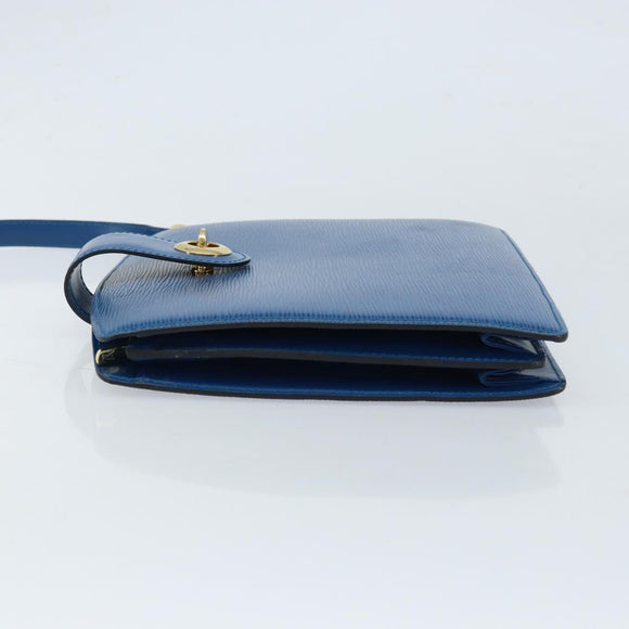 LOUIS VUITTON Epi Capuchin Shoulder Bag Blue M52345 LV Auth 172860