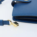 LOUIS VUITTON Epi Capuchin Shoulder Bag Blue M52345 LV Auth 172860-8