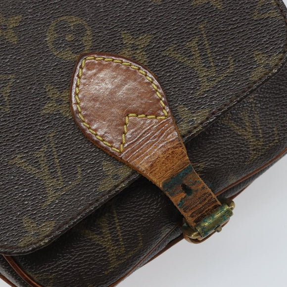 LOUIS VUITTON Monogram Cartouchiere PM Shoulder Bag M51254 LV Auth 172864