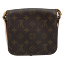 LOUIS VUITTON Monogram Cartouchiere PM Shoulder Bag M51254 LV Auth 172864-2