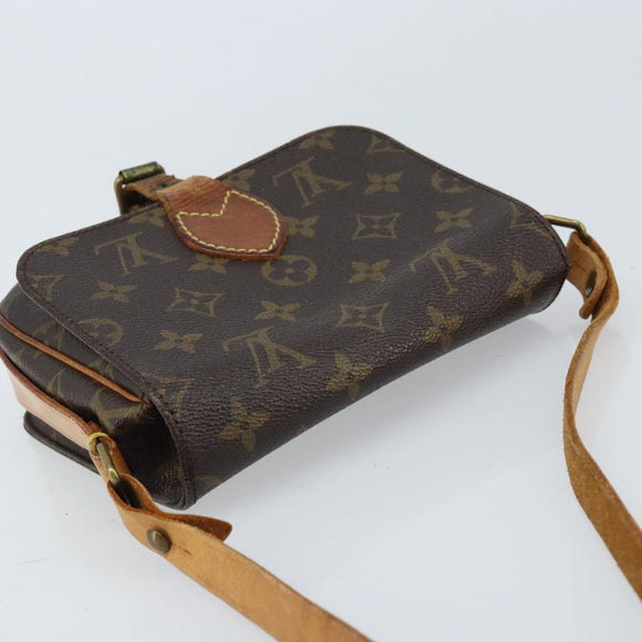 LOUIS VUITTON Monogram Cartouchiere PM Shoulder Bag M51254 LV Auth 172864