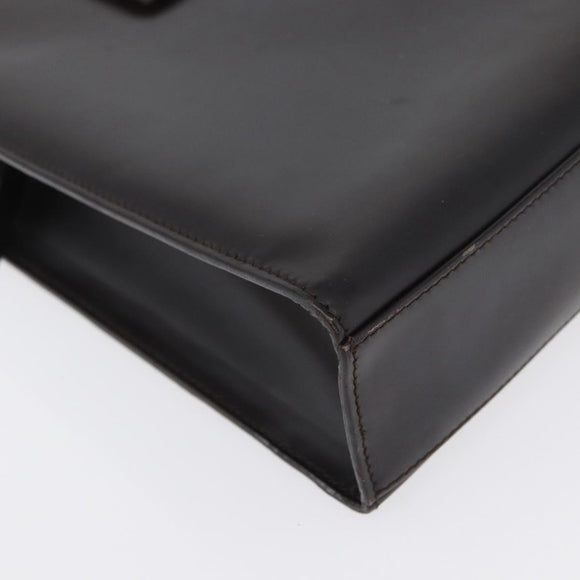 GUCCI Shoulder Bag Patent leather Brown 002 1007 Auth 172868