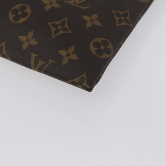 LOUIS VUITTON Monogram Pochette Apollo Clutch Bag Blue M63048 LV Auth 172871