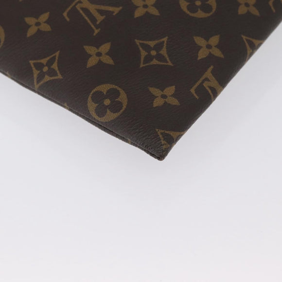 LOUIS VUITTON Monogram Pochette Apollo Clutch Bag Blue M63048 LV Auth 172871
