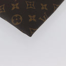 LOUIS VUITTON Monogram Pochette Apollo Clutch Bag Blue M63048 LV Auth 172871-8