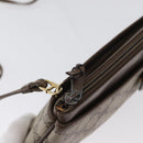 GUCCI GG Supreme Web Sherry Line Shoulder Bag PVC Beige 904 02 026 Auth 172873-15