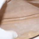 GUCCI GG Supreme Web Sherry Line Shoulder Bag PVC Beige 904 02 026 Auth 172873-17