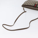 GUCCI GG Supreme Web Sherry Line Shoulder Bag PVC Beige 904 02 026 Auth 172873-7