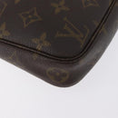 LOUIS VUITTON Monogram Pochette Accessoires Beutel M51980 LV Auth 172877-15