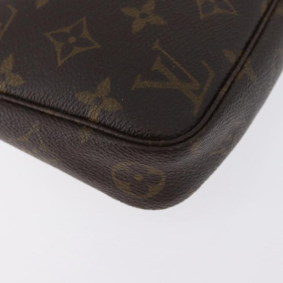 LOUIS VUITTON Monogram Pochette Accessoires Beutel M51980 LV Auth 172877