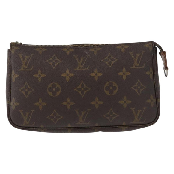 LOUIS VUITTON Monogram Pochette Accessoires Beutel M51980 LV Auth 172877