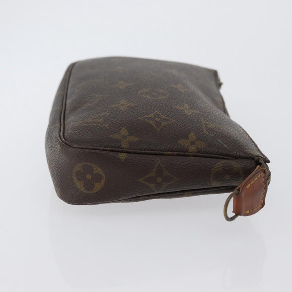 LOUIS VUITTON Monogram Pochette Accessoires Beutel M51980 LV Auth 172877