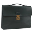 LOUIS VUITTON Taiga ServietteKourad Business Bag Epicea T16786 LV Auth 172881-1