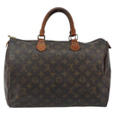 LOUIS VUITTON Monogram Speedy 35 Hand Bag M41524 LV Auth 172886-2